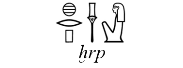 Cherep in hiërogliefen